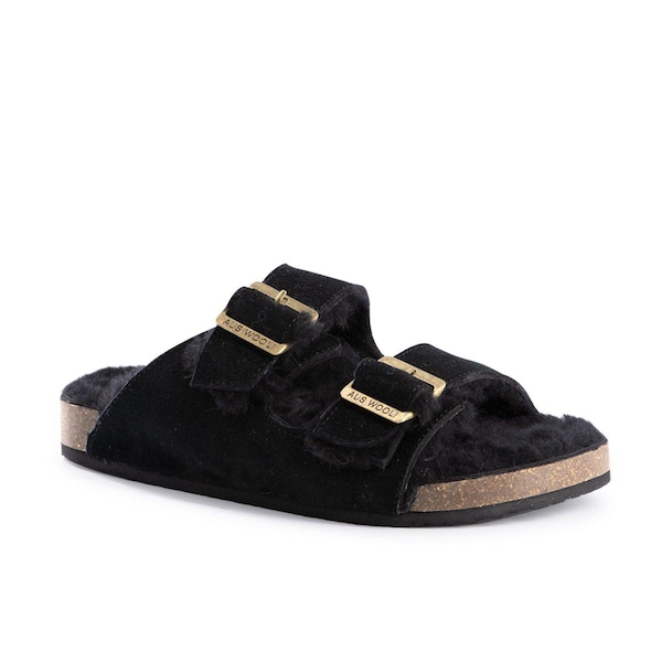 Aus Wooli Australia Portsea Sheepskin Lining Sandal