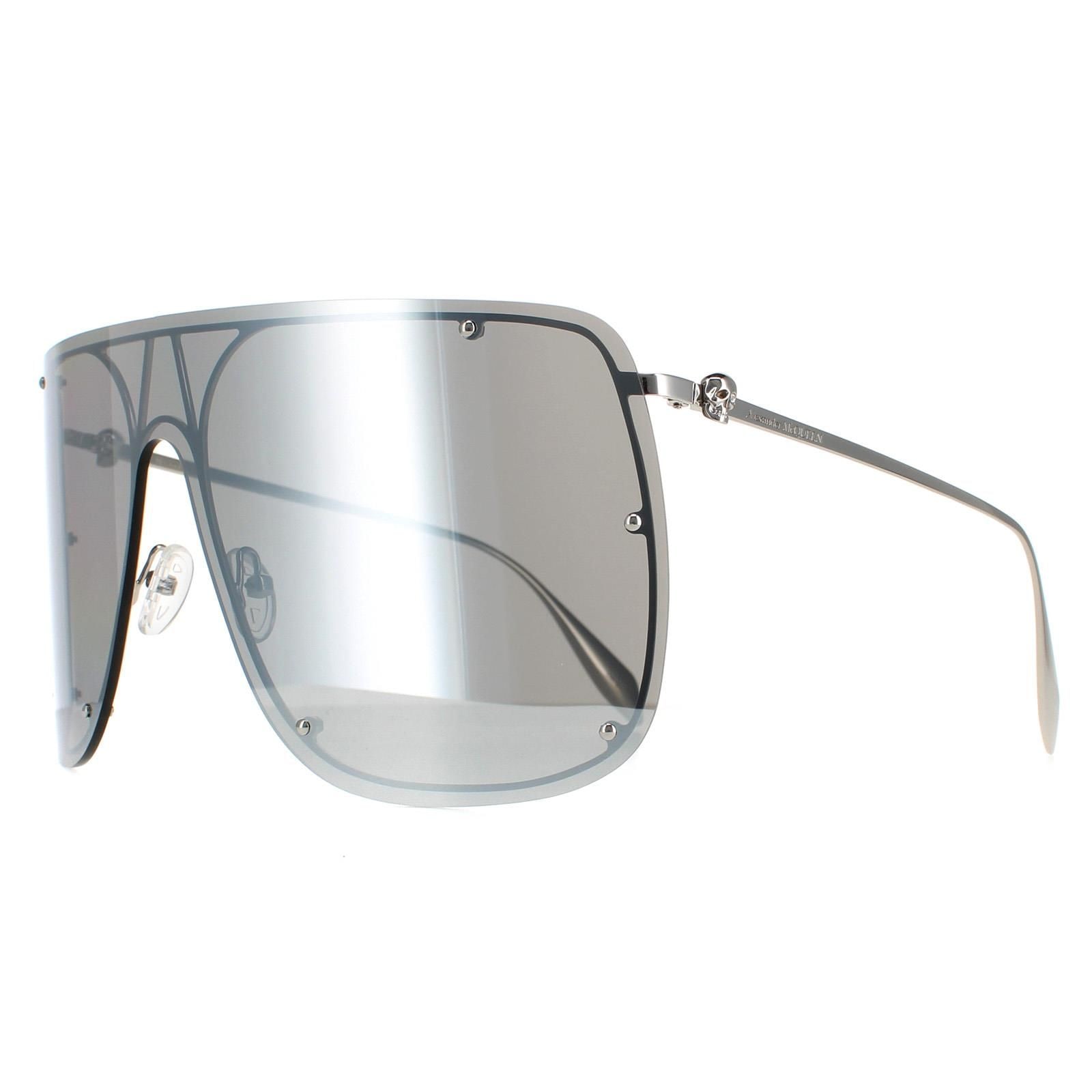Alexander McQueen Shield Silver  Silver Mirror AM0313S image 2