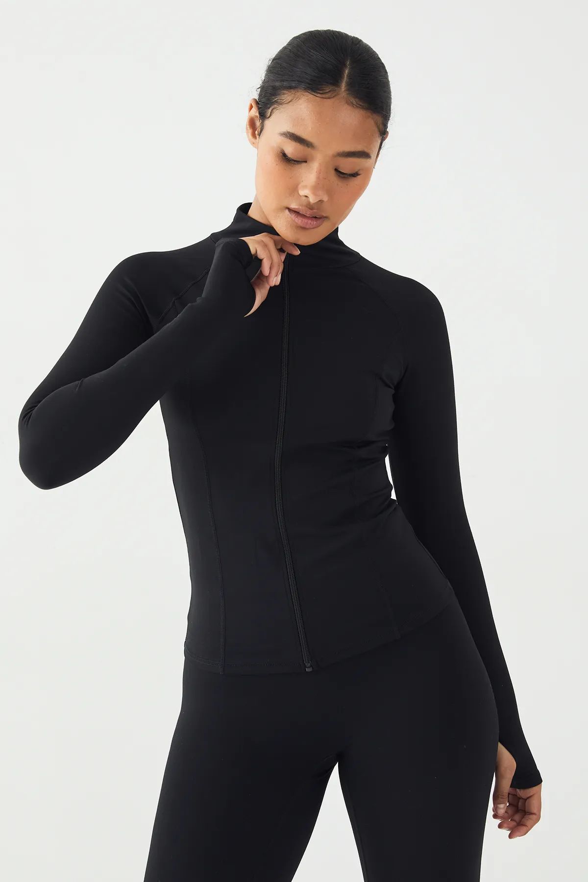 DSGN Studio DSGN Studio Ultra Sculpt Zip Through Jacket Black image 3