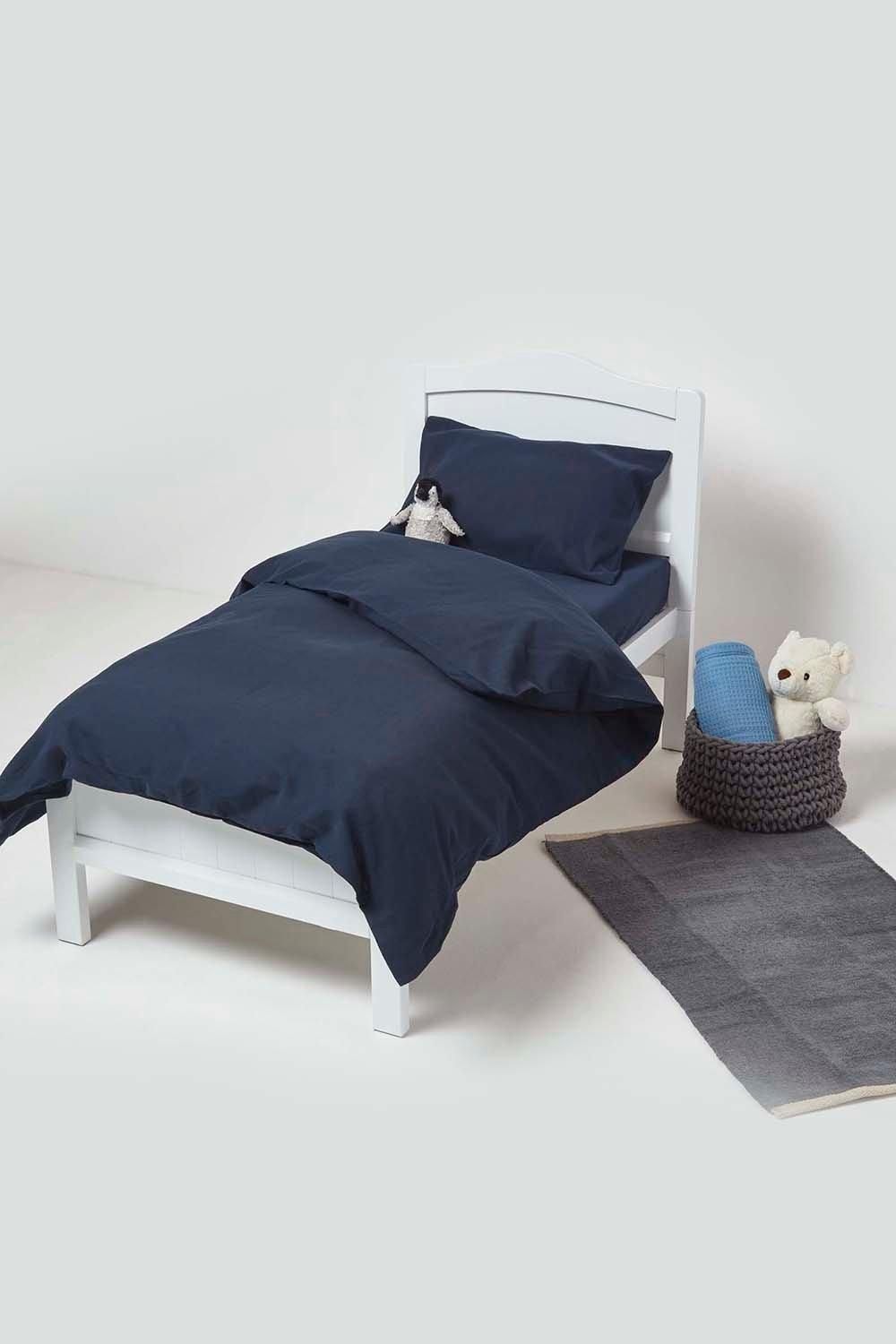 Homescapes Soft Linen Fitted Cot Sheet, Pack of 2 image 2