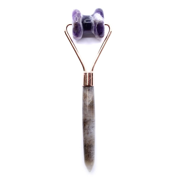 KDMD Gemstone Jawline Roller - Amethyst