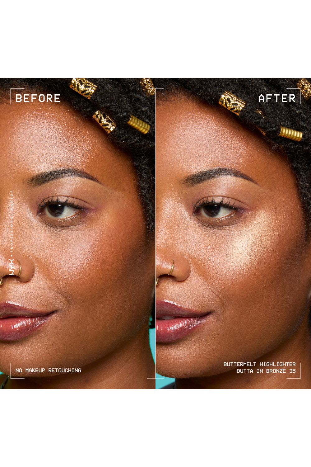 NYX Professional Makeup Buttermelt Highlighter 5g Butta In Bronze image 3