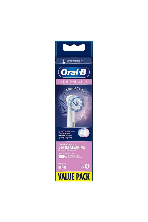 Oral B Sensi Ultrathin Refills - 4 Pack White