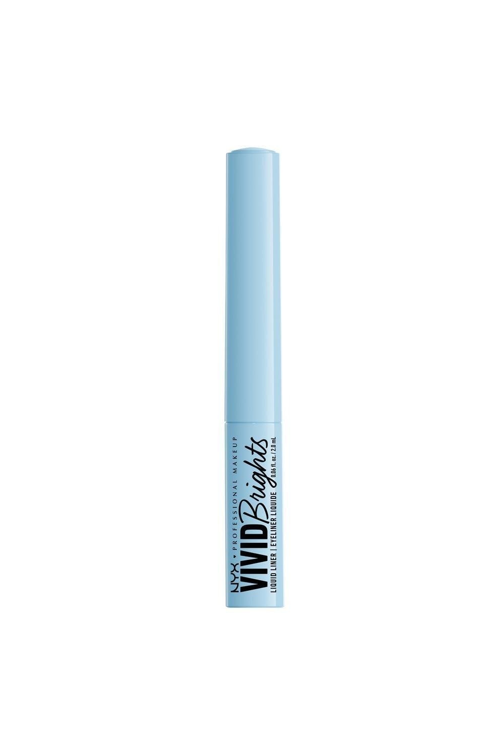 NYX Professional Makeup Vivid Brights Liquid Eyeliner Blue Thang image 3