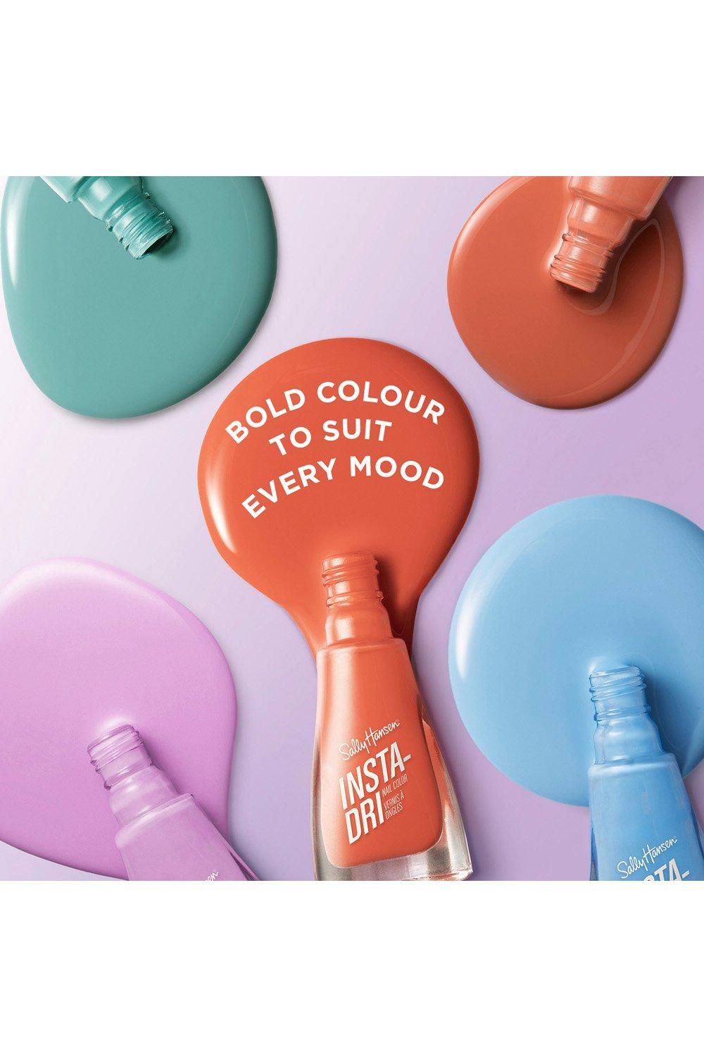 Sally Hansen Insta-Dri Nail Polish Petal To The Metal image 5