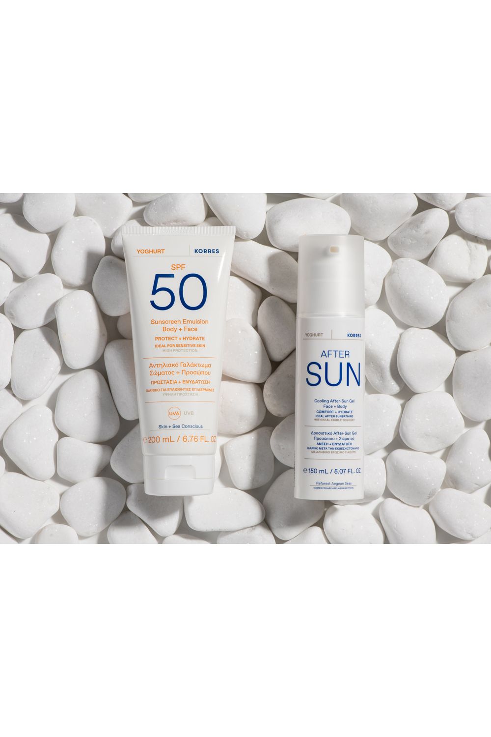 Korres Yoghurt Sunscreen Emulsion SPF 50 Body + Face 200ml Multi image 4