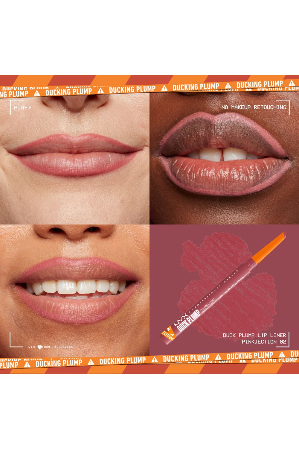 NYX Professional Makeup Duck Plump Plumping Lip Liner 0.33g Pinkjection image 4