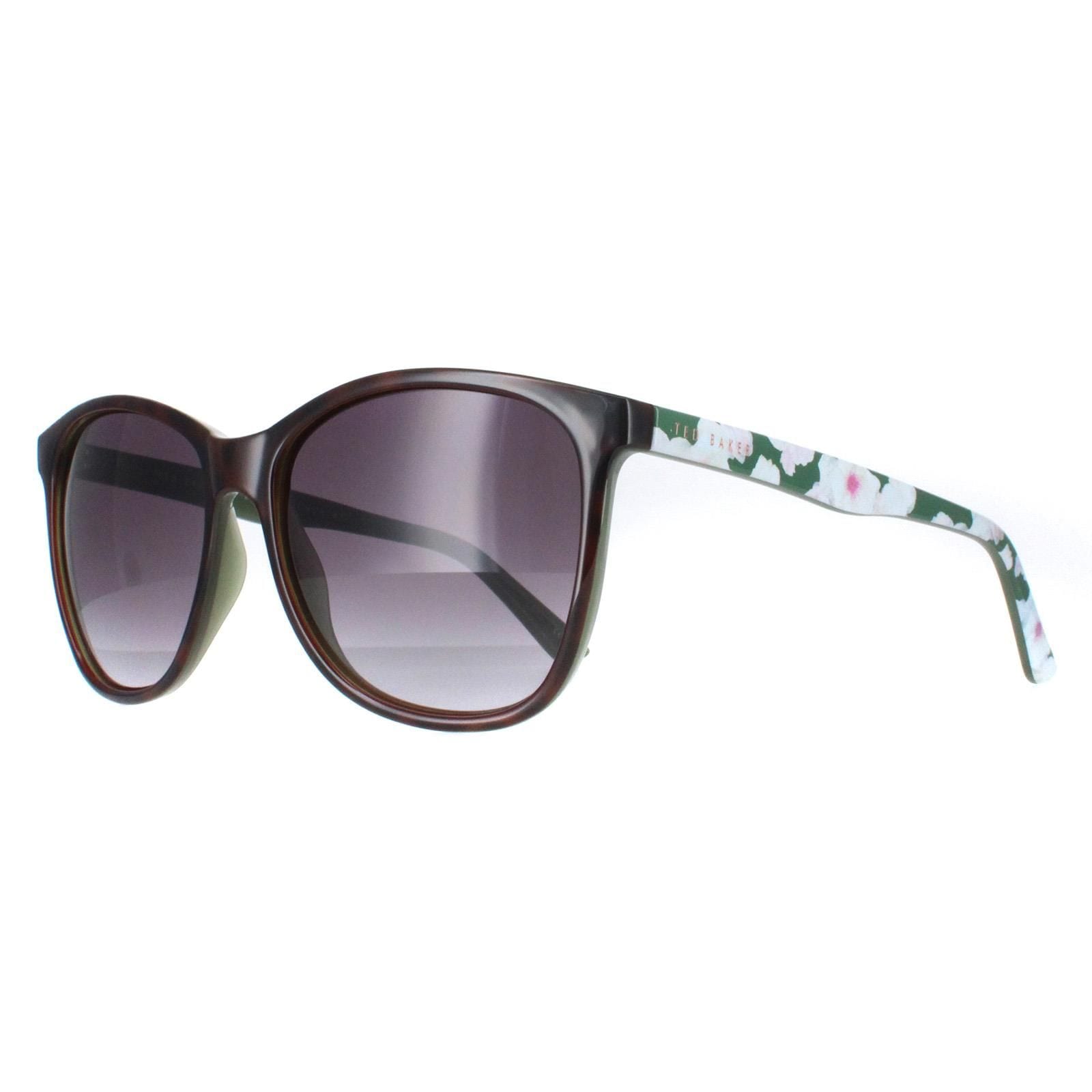 Ted Baker Oval Tortoiseshell Grey Gradient TB1496 Alva image 2