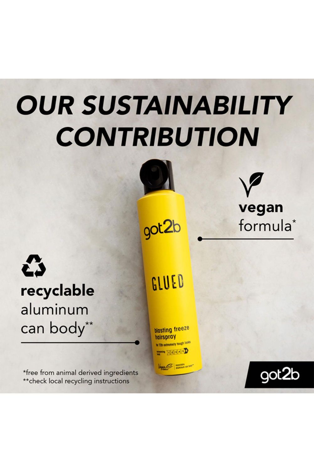 Schwarzkopf Glued Blasting Freeze Hair 'Spray' with Ultimate Hold 300ml,6pk image 4