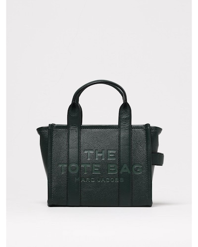 Marc Jacobs The Tote Bag Embossed Logo Wo - Green Handbags