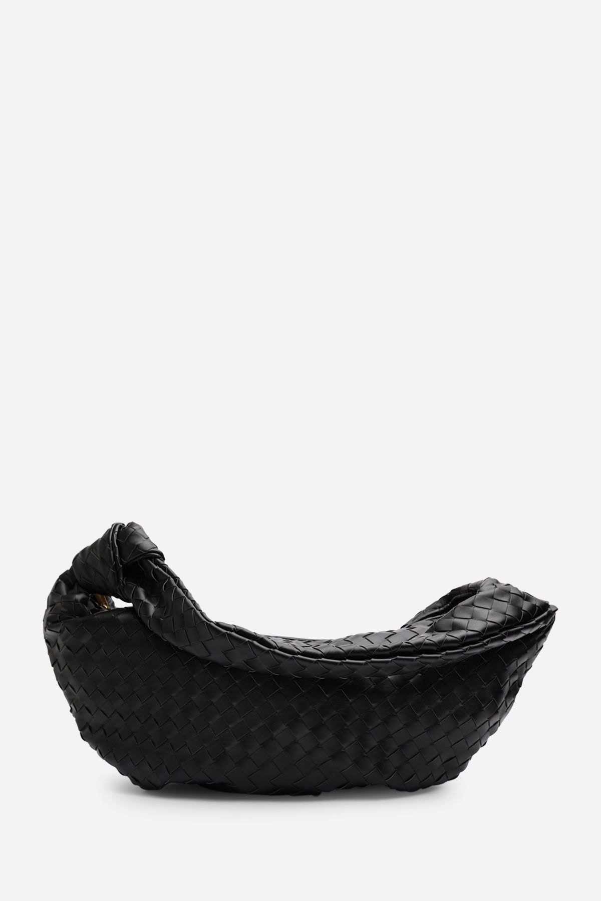 Where's That From 'Aqua' Knotted Strap Woven Shoulder Bag image 5