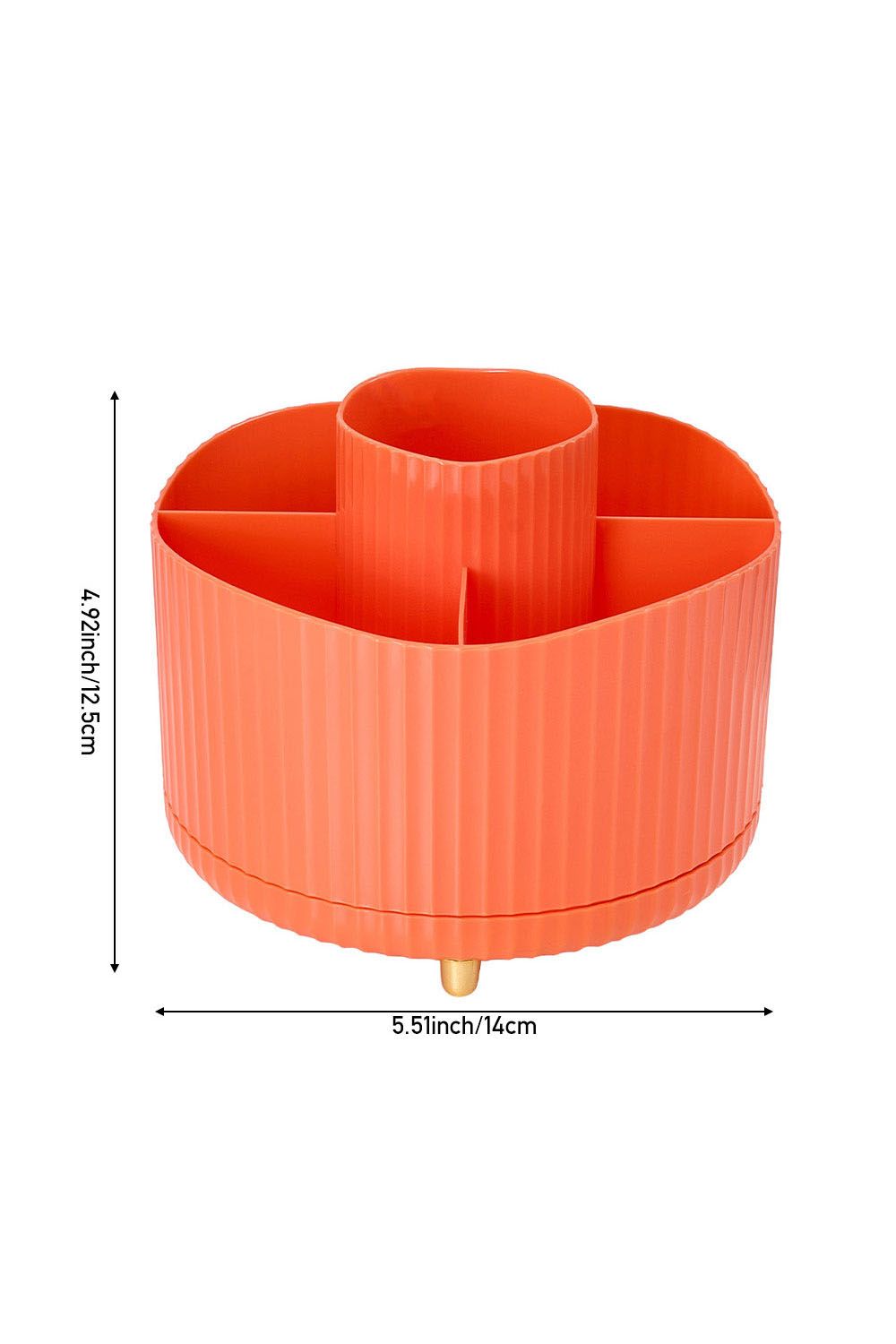 SHEONLY Tabletop Rotating Cosmetic Storage Organizer image 6