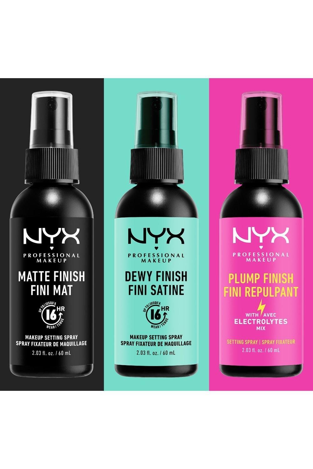 NYX Professional Makeup Pump Right Back Setting Spray Multi image 5