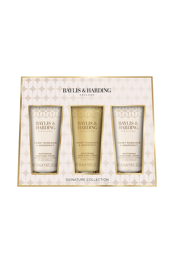 Baylis & Harding Sweet Mandarin & Grapefruit Indulgent Hand Trio Gift Set Multi