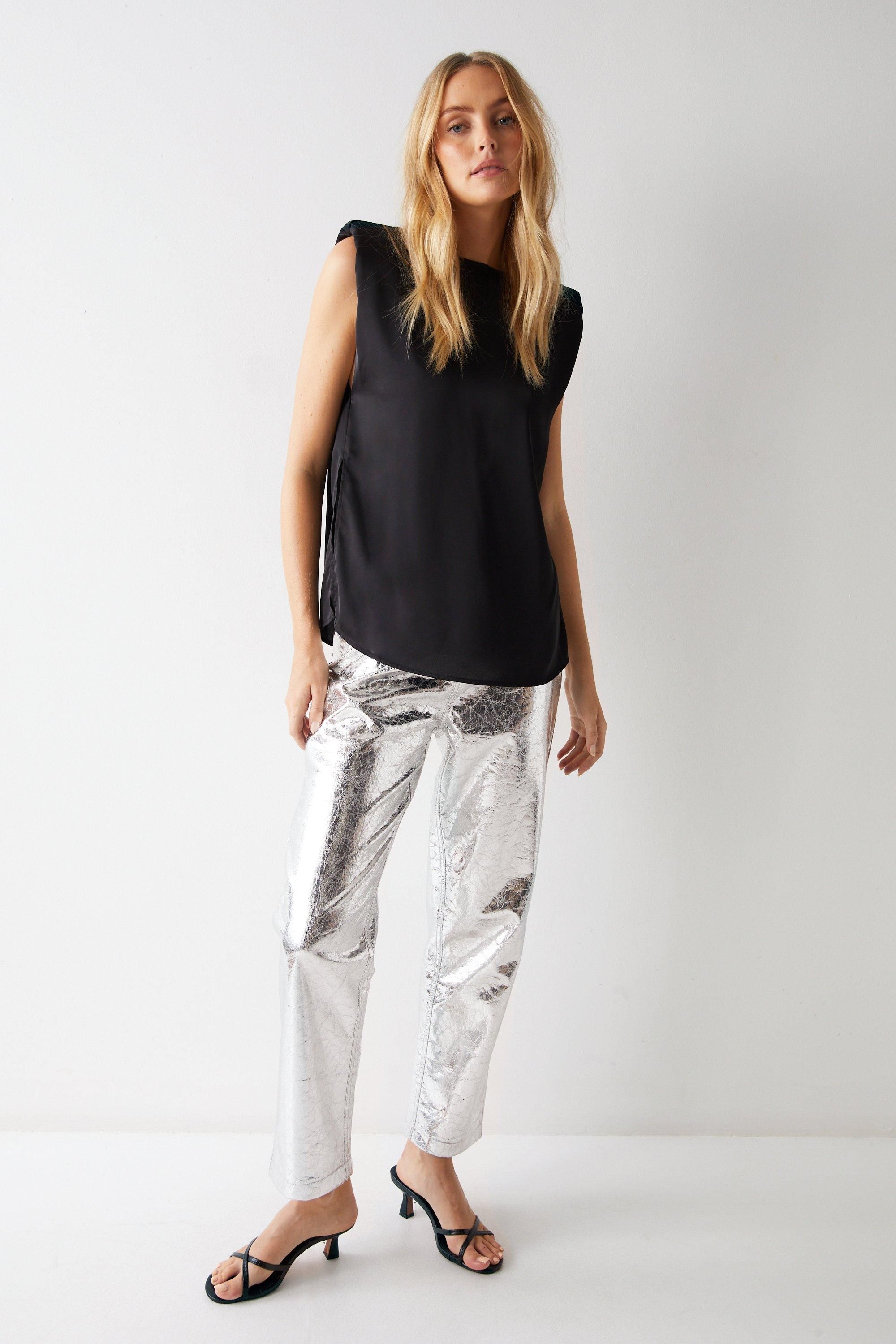 Warehouse Shell Top Black image 3