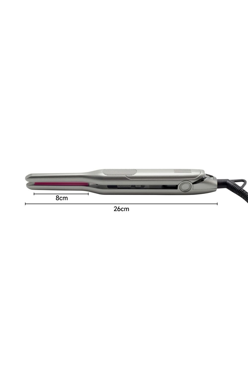 Living and Home 2 in 1 Hair Straightener and Curler LCD Temperature Control Dual Voltage Auto Shut Off,Professional Hair Straightener and Curler image 8