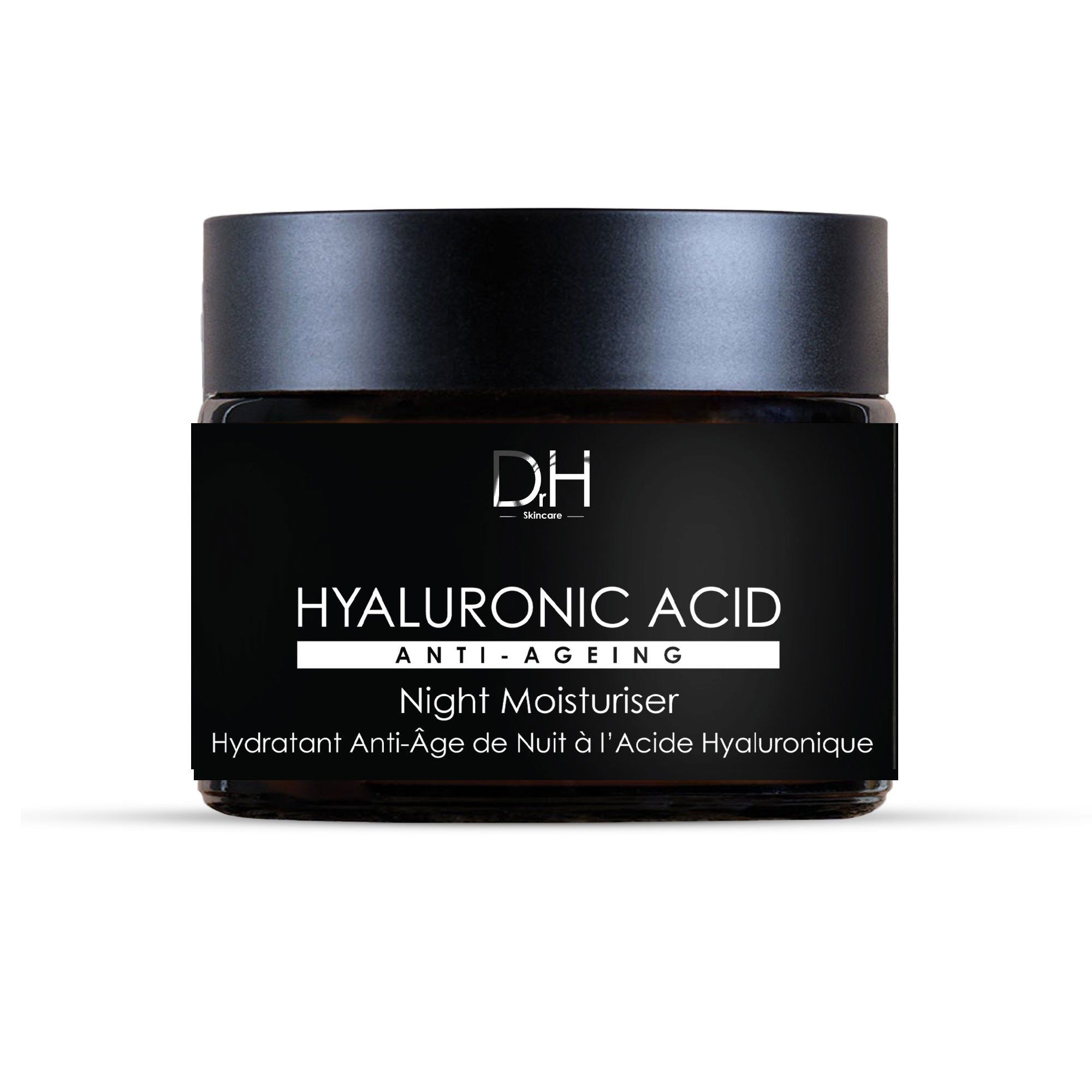 Dr H Anti-Ageing Hyaluronic Acid Facial Serum 30ml + Hyaluronic Acid Anti-Ageing Night Moisturiser 60ml image 3