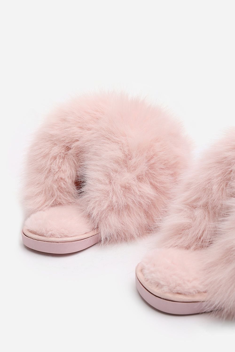 Where's That From 'Keira' Ultimate Fluffy Faux Fur Mule Slippers image 5
