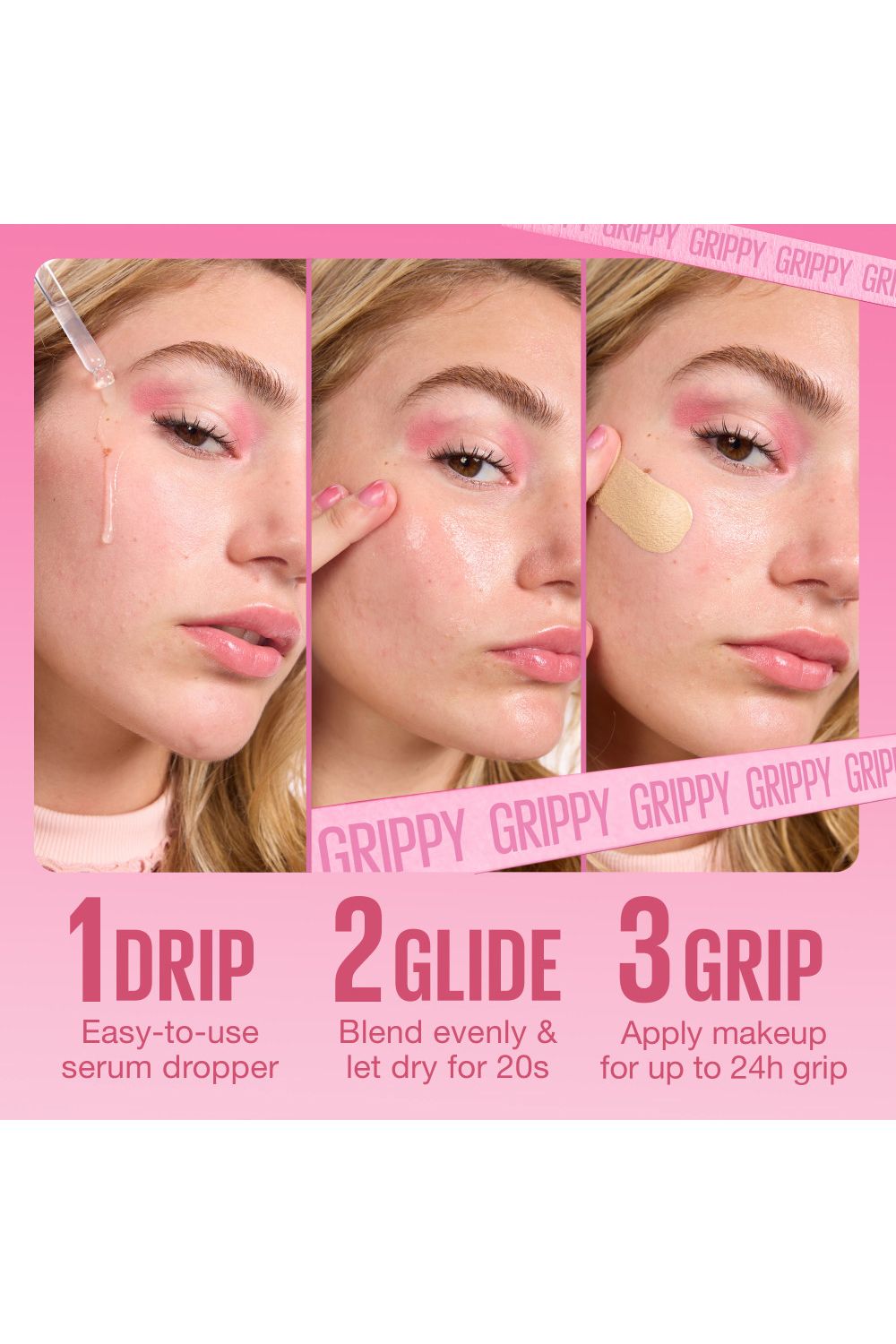 Maybelline Grippy Serum Makeup Primer 30ml Multi image 4