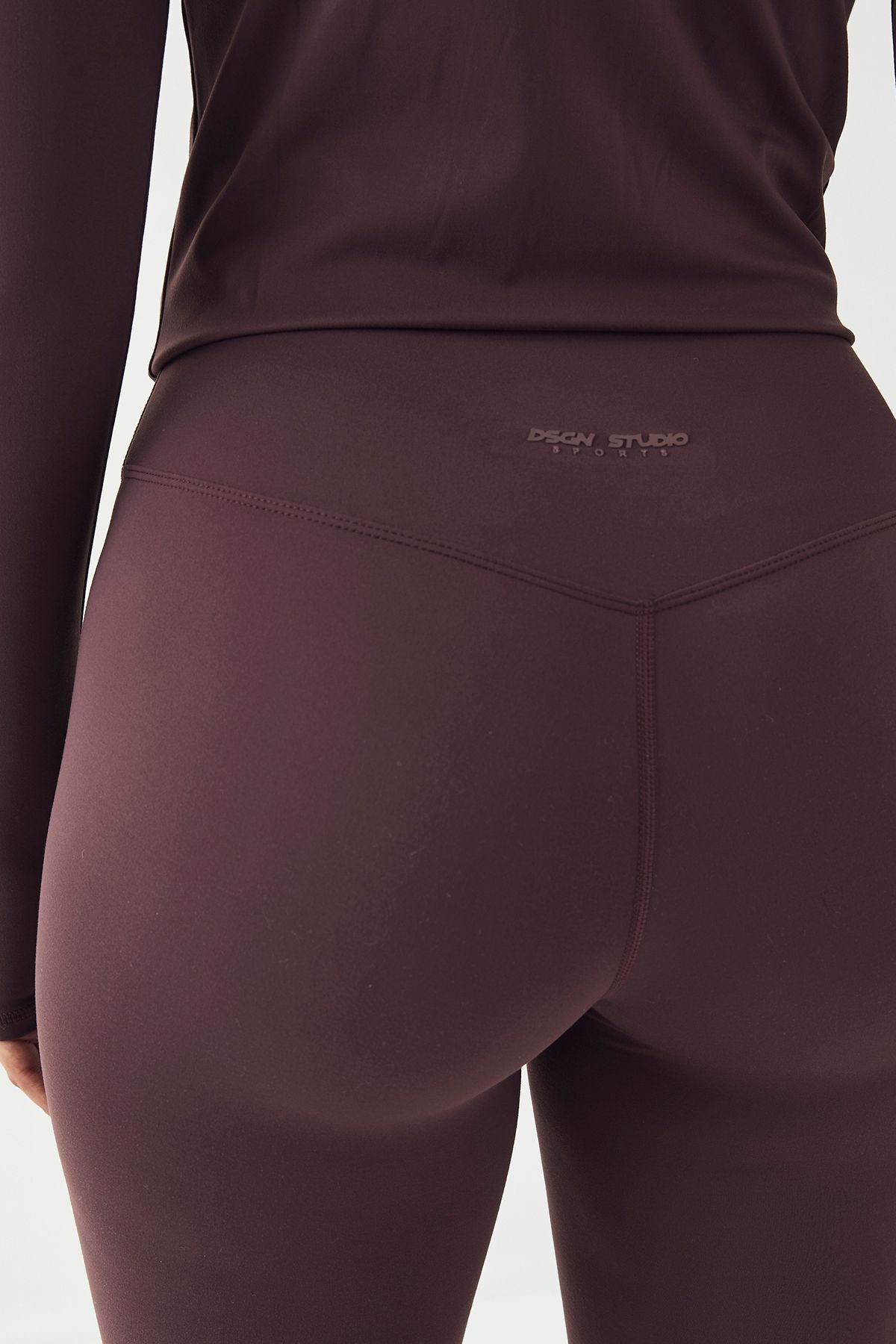 DSGN Studio DSGN Studio Tall Ultra Sculpt High Waist Legging Chocolate image 4