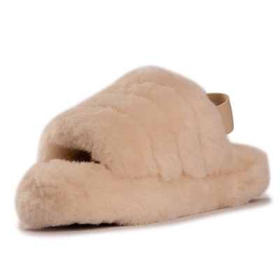Aus Wooli Australia Sheepskin Wool Sorrento Sandals