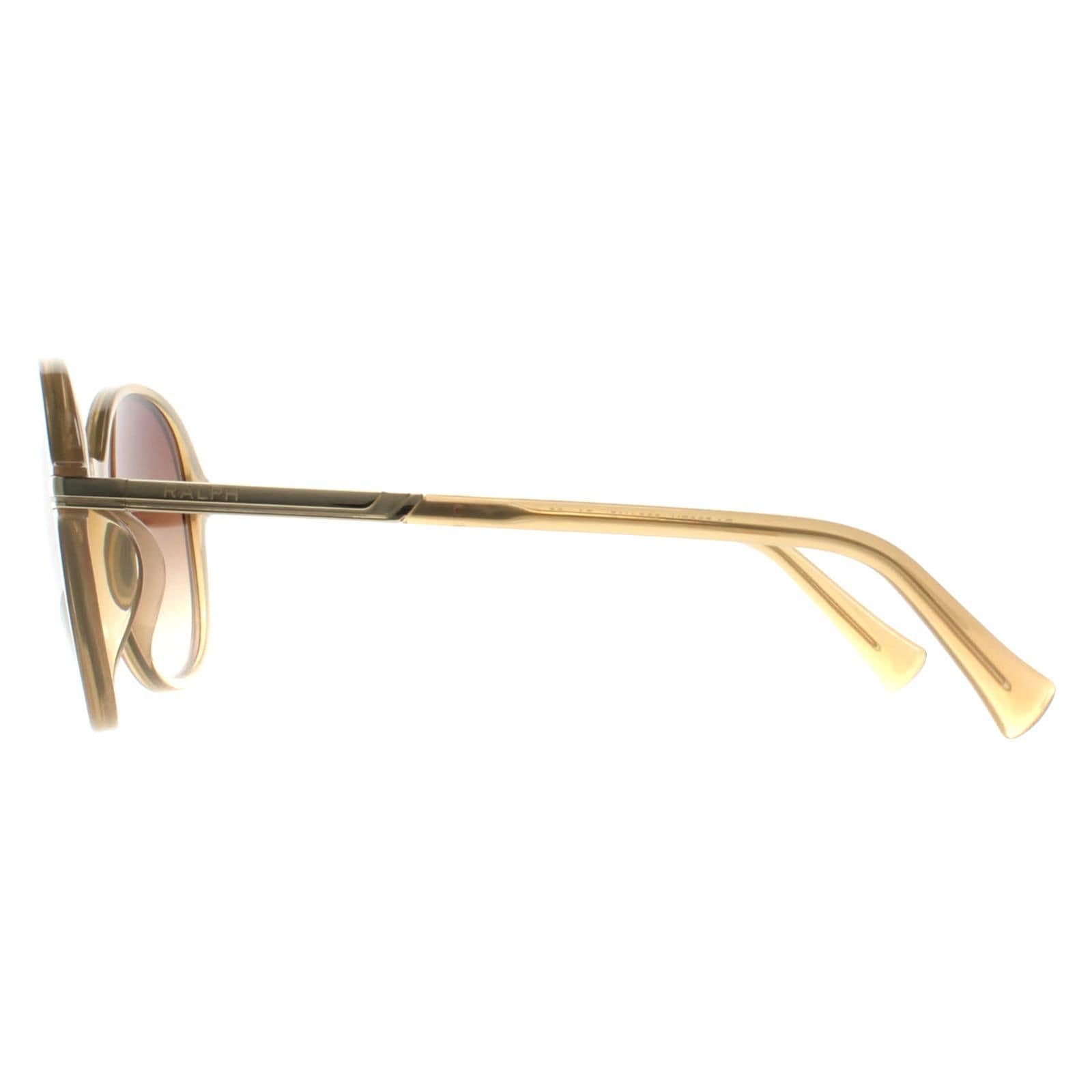 Ralph by Ralph Lauren Round Shiny Milky Light Brown Brown Gradient RA5297U image 3