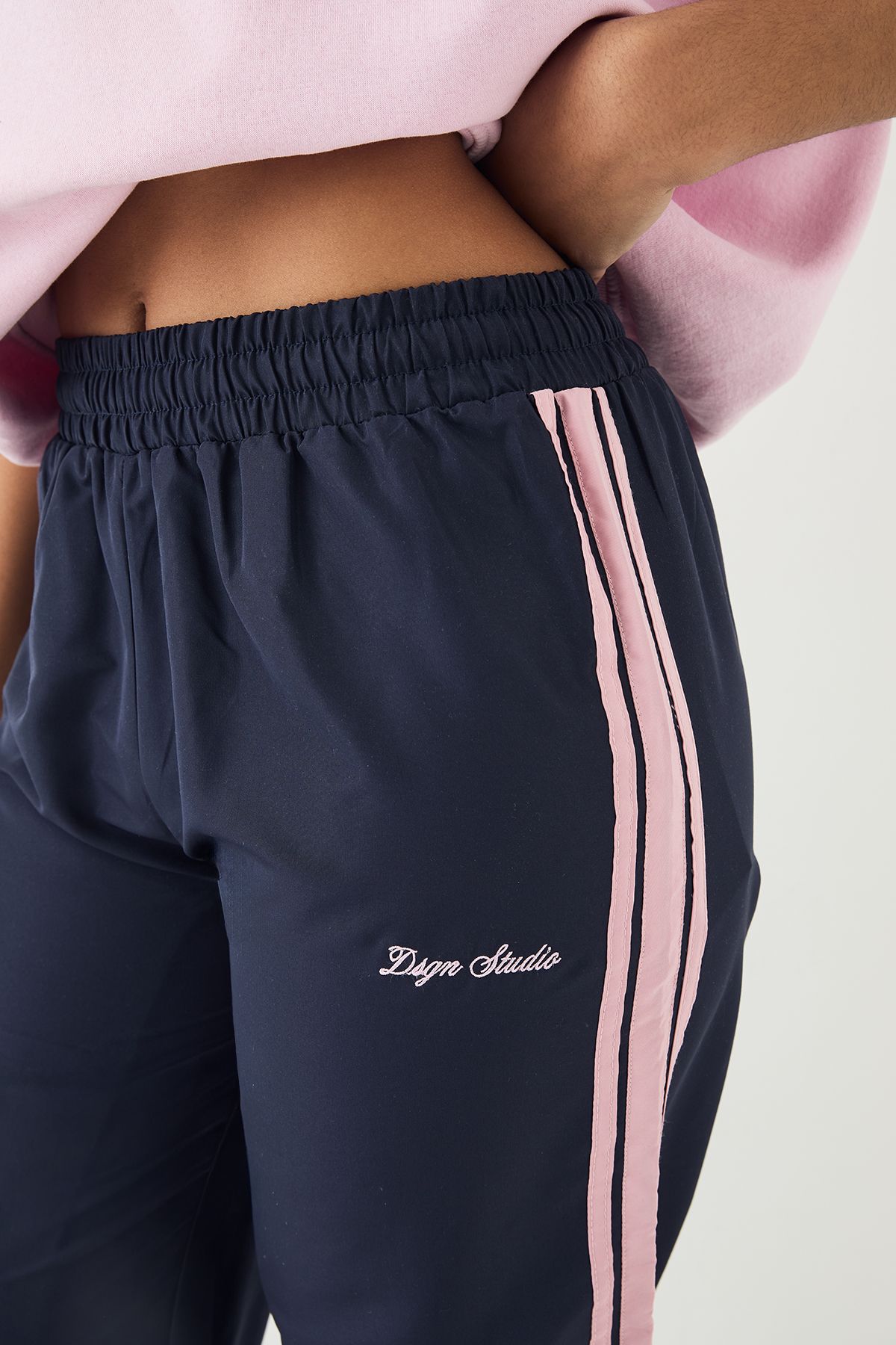 DSGN Studio DSGN Studio Side Stripe Trouser Navy image 4