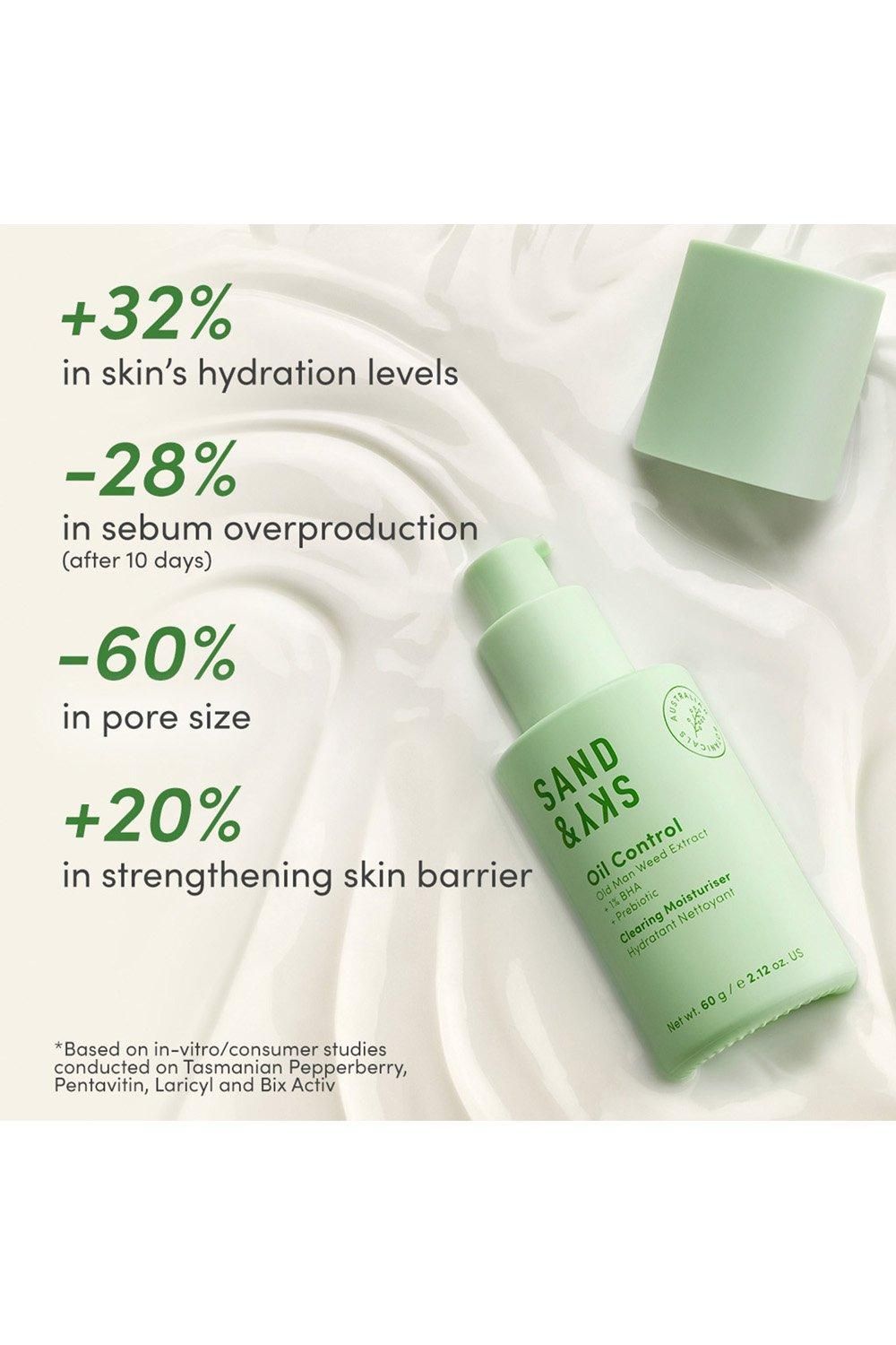 Sand & Sky Oil Control - Clearing Moisturiser 60g Multi image 2