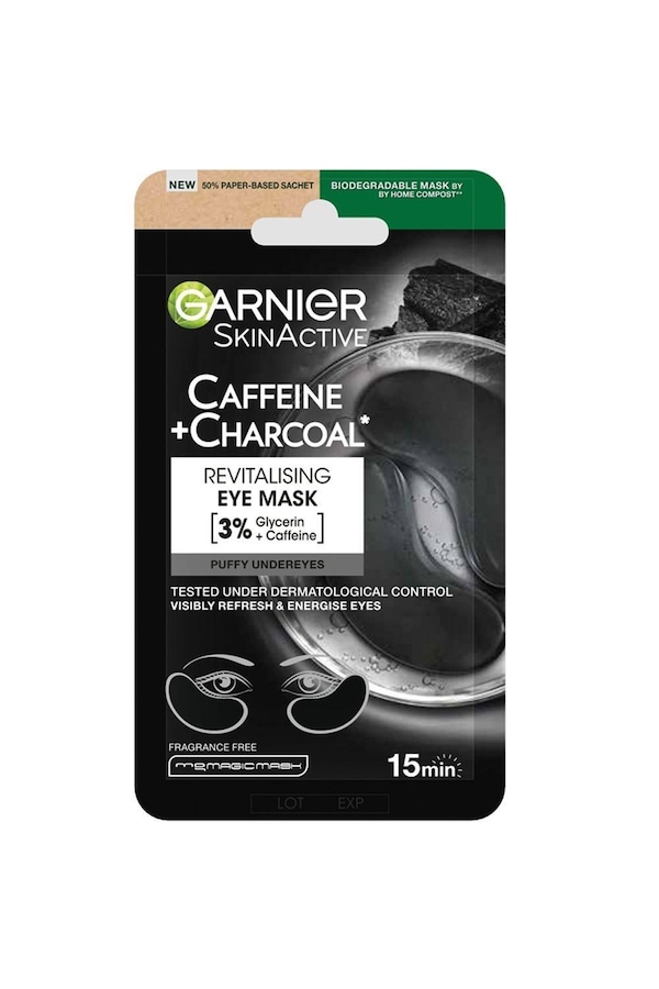 Garnier Depuffing Eye Mask with Bamboo Charcoal Multi