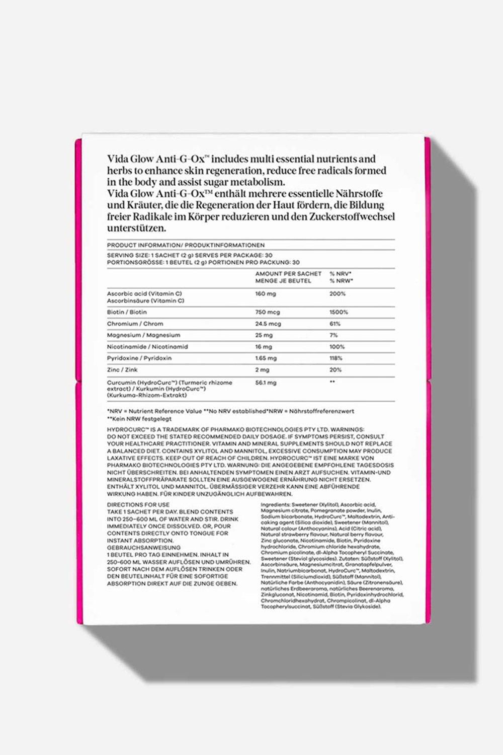 Vida Glow Anti-G-Ox Berry Multi image 2