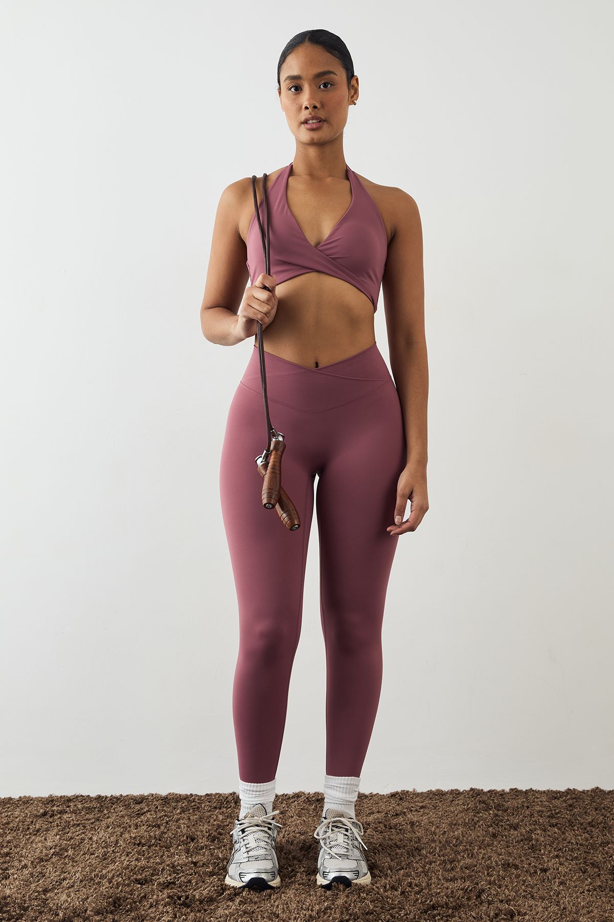 DSGN Studio DSGN Studio Ultra Sculpt Wrap Waist Legging Rose image 5