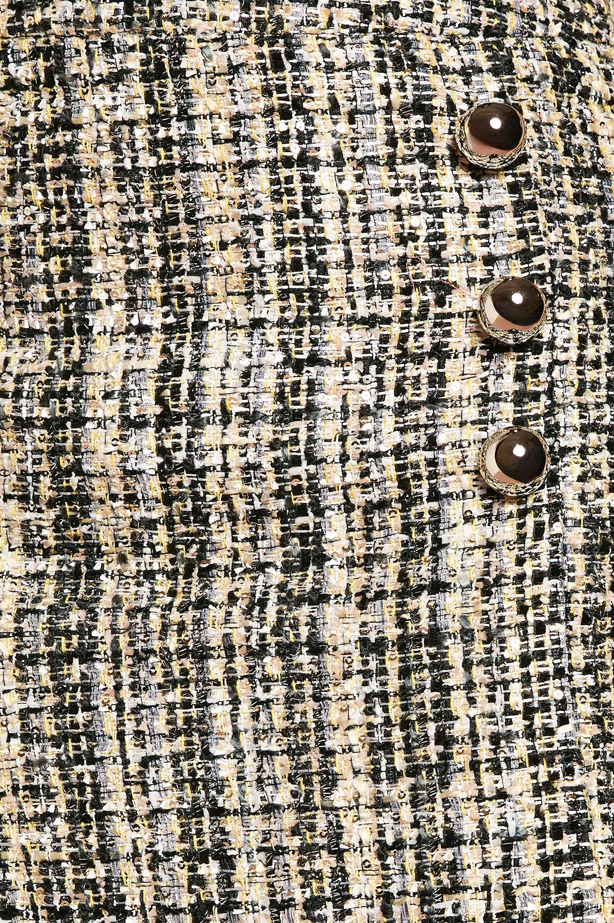 Coast Sequin Tweed Midi Skirt Mono image 5