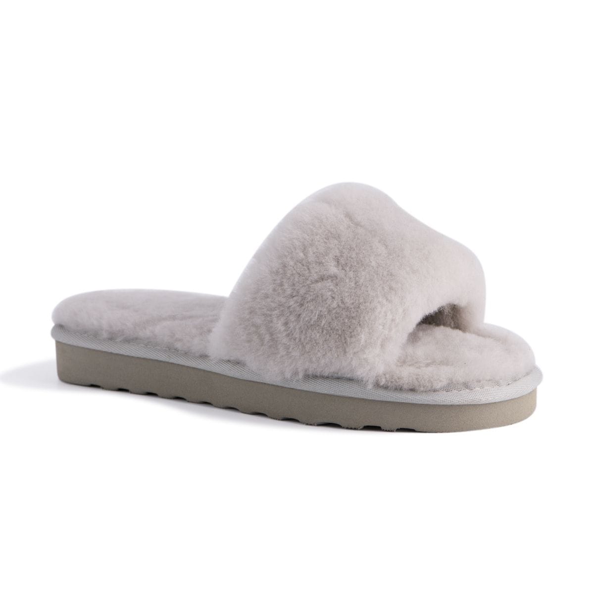 Aus Wooli Australia Sheepskin Fluff Slide Slippers