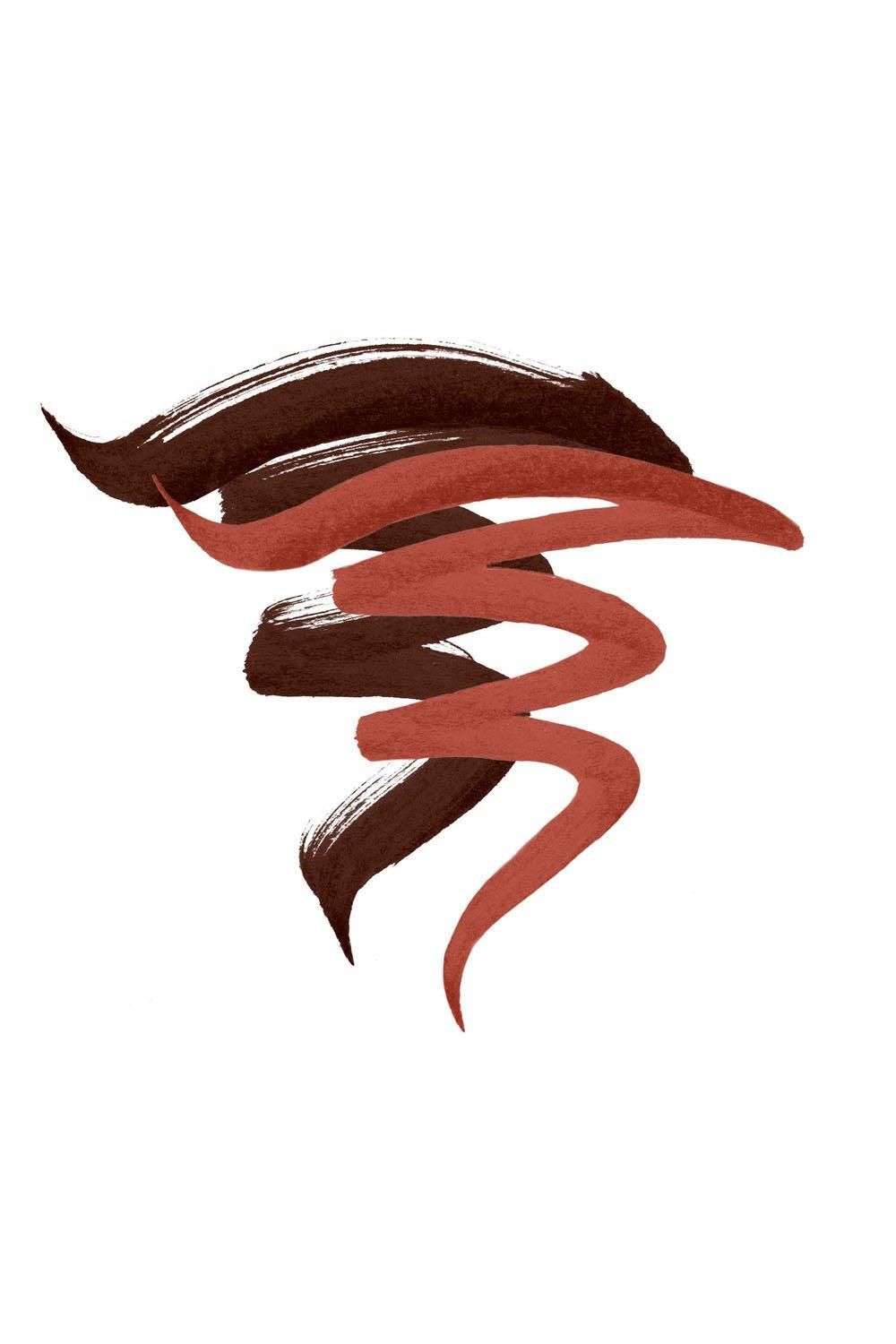 Stila Stay All Day Dual-Ended Liquid Eye Liner Amber_dark Brown image 3