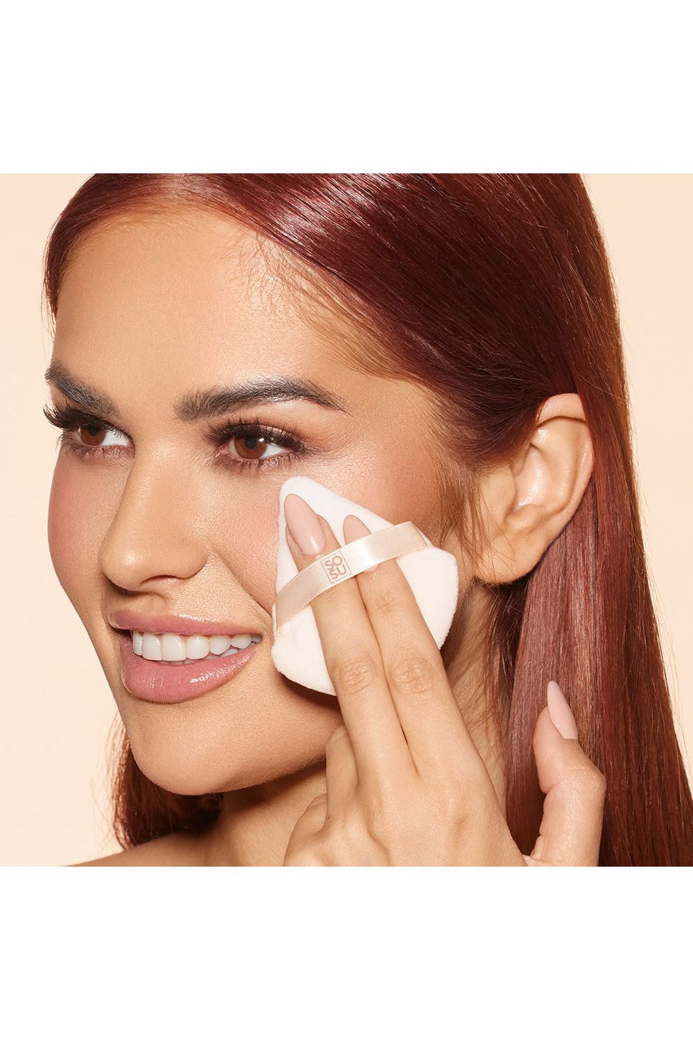 SOSU Cosmetics 2Pk Powder Puff Multi image 2