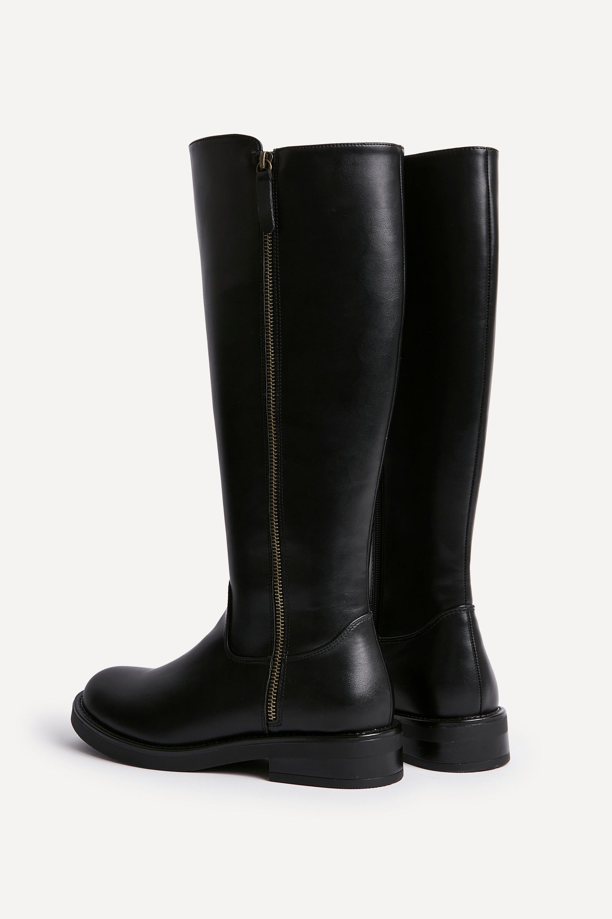 Linzi Roam Black Faux Leather High Leg Boot image 5