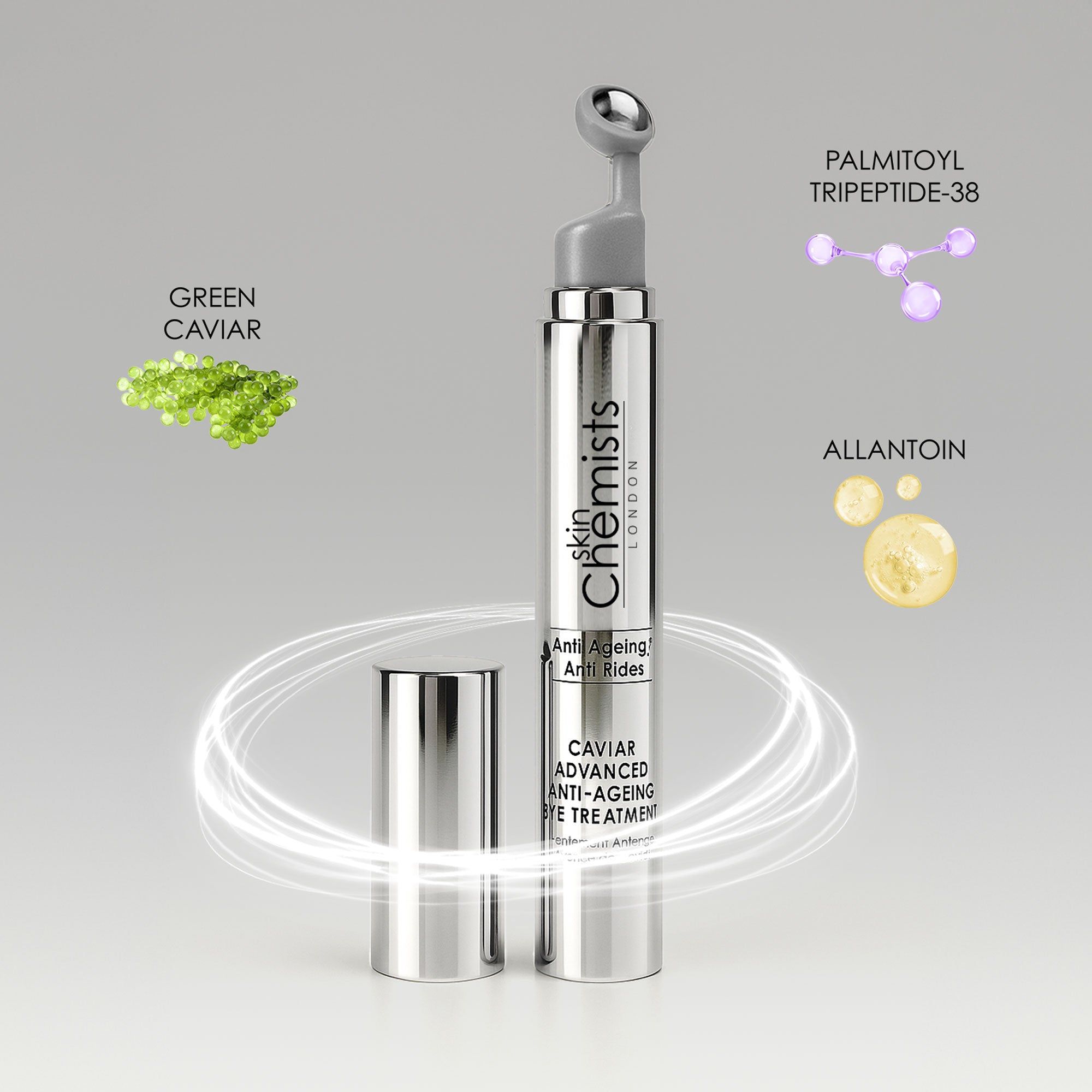 skinChemists professional Caviar Advanced Anti-Ageing Eye Treatment 15ml image 5