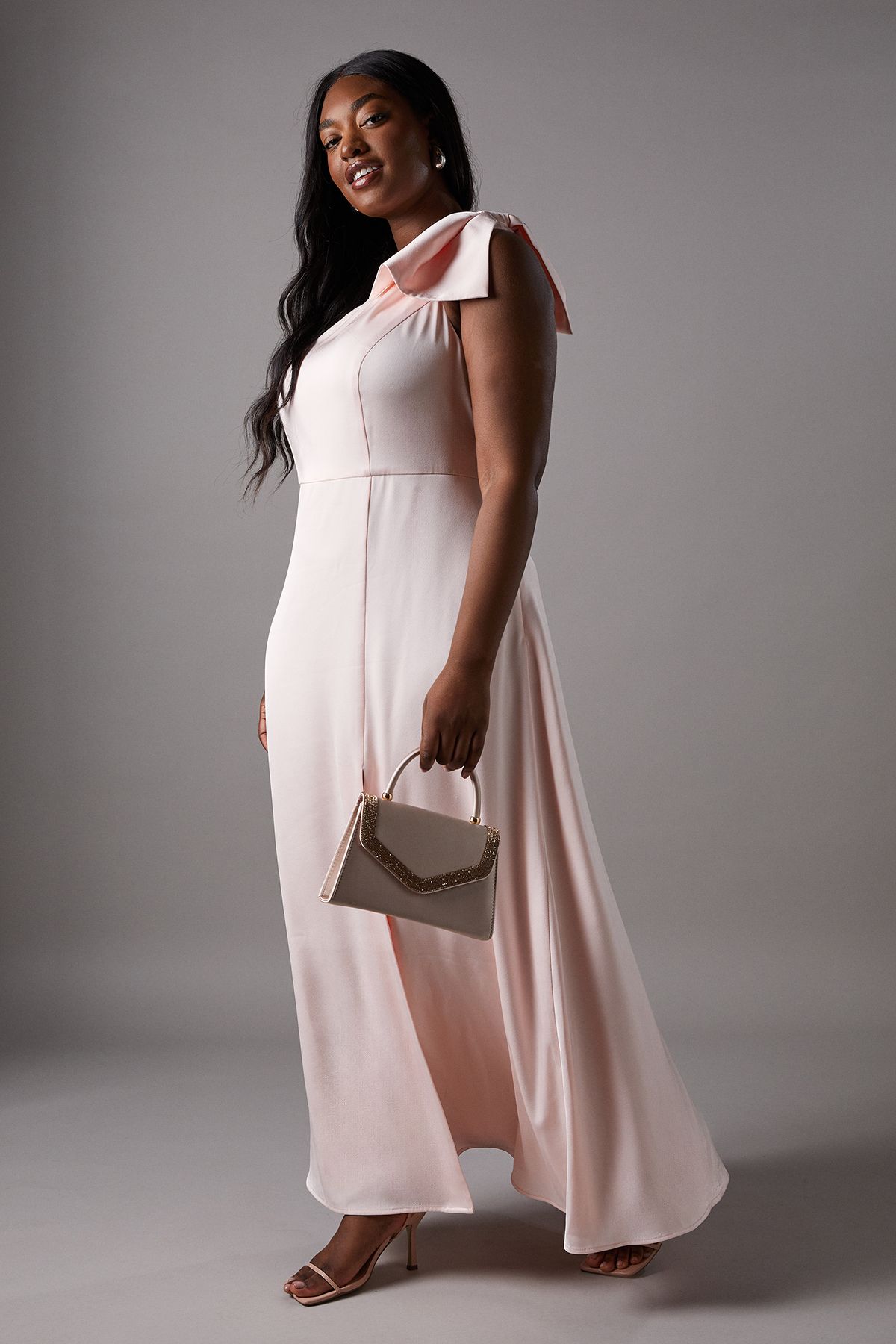 Coast Angel Embellished Top Handle Grab Bag Champagne image 1