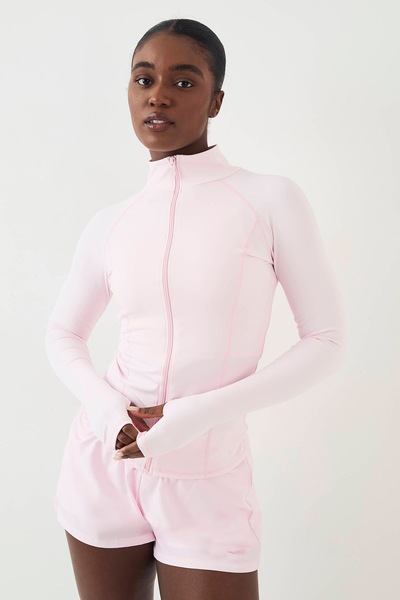 DSGN Studio DSGN Studio Ultra Sculpt Zip Through Sports Jacket Marshmallow Pink