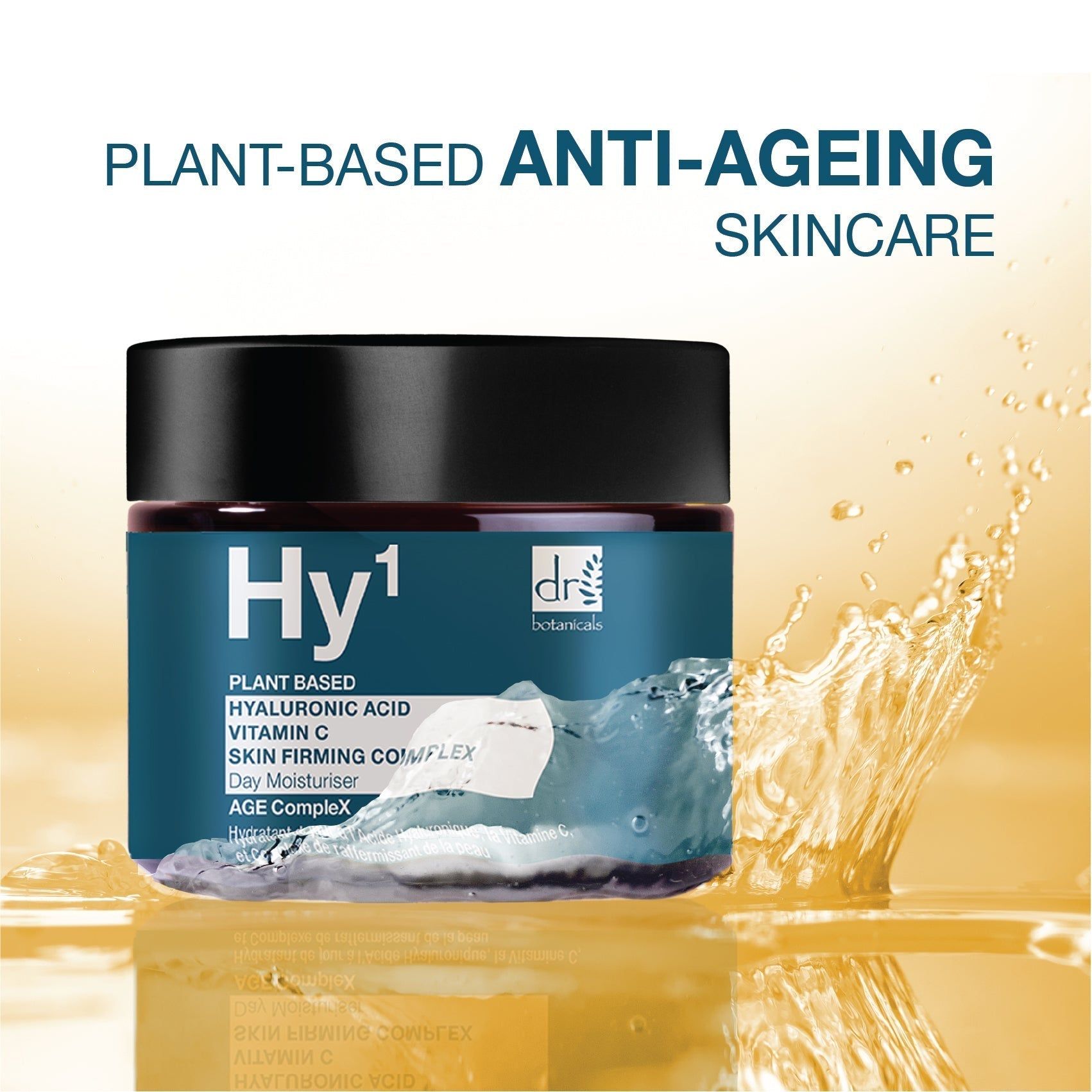 Dr. Botanicals Hyaluronic Acid 1% & Vitamin C 1% & Skin Firming Complex 1% Day Moisturiser 60ml image 6