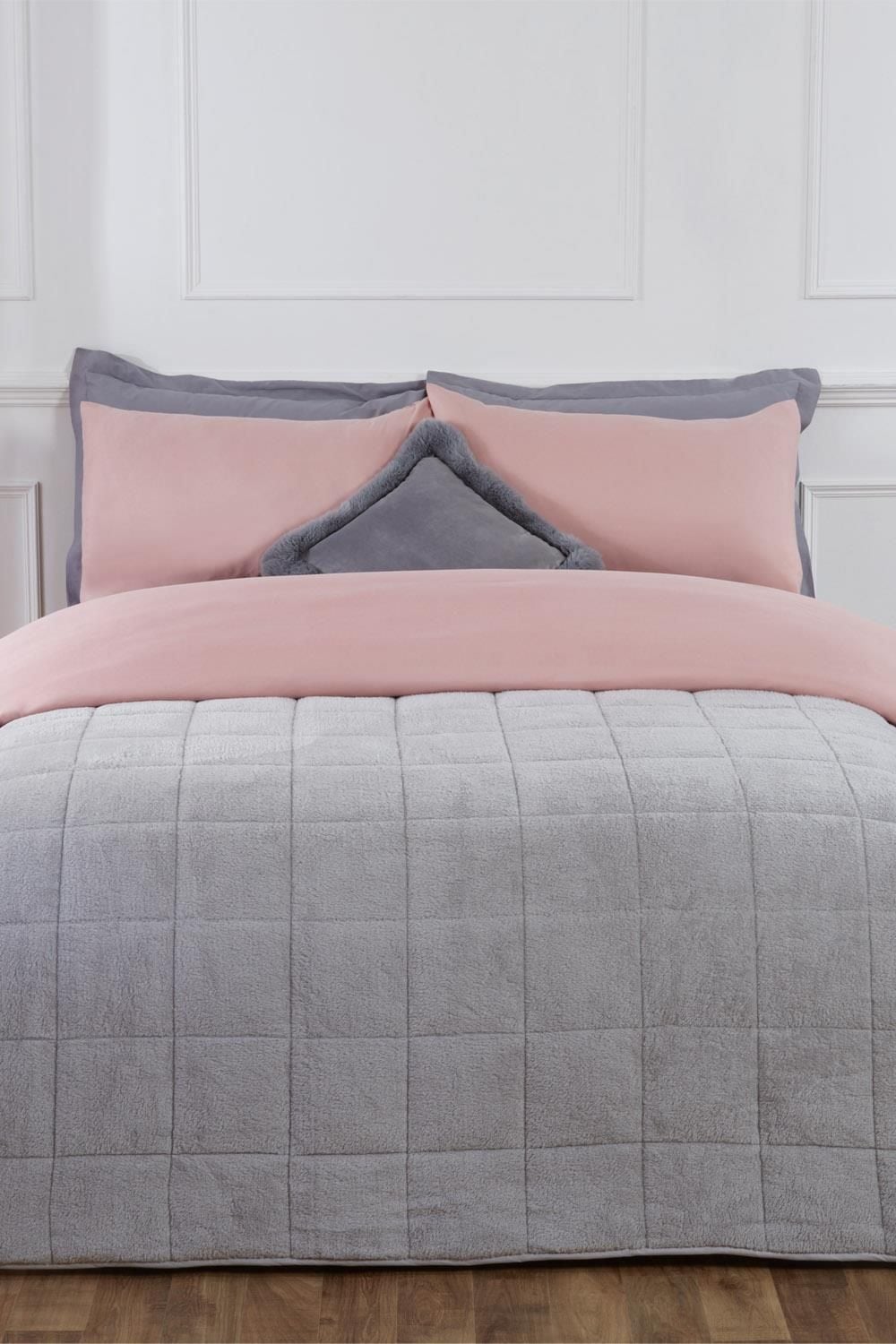 OHS Teddy Fleece Sensory Sleep Therapy Weighted Blanket  125 x 150 cm 4kg image 2