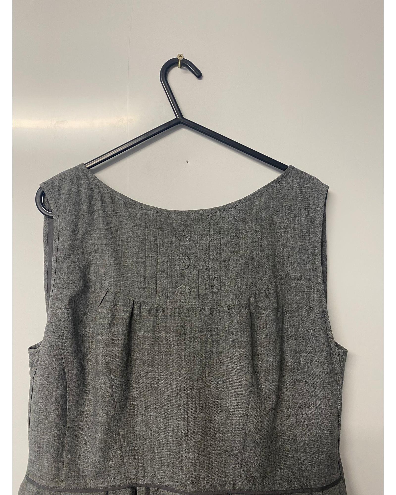 Marc Jacobs Preloved Embroidered Eyelet ALine Dress Wo - Grey Dresses image 11