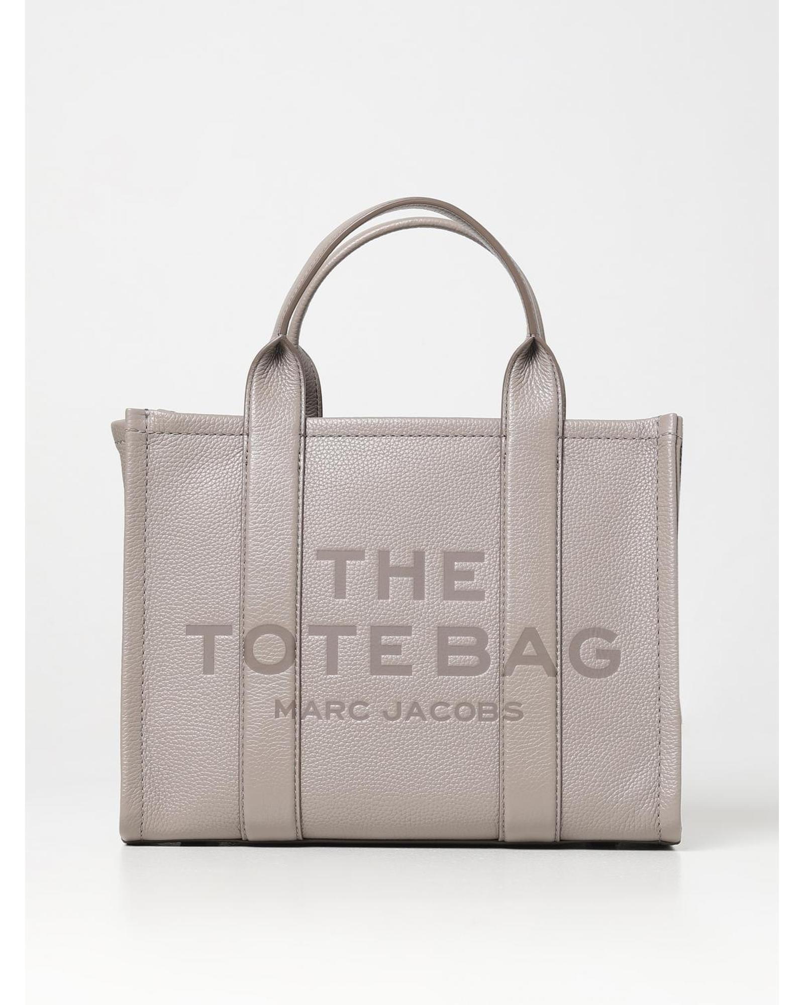 Marc Jacobs The Tote Bag Embossed Leather Wo - Grey image 1