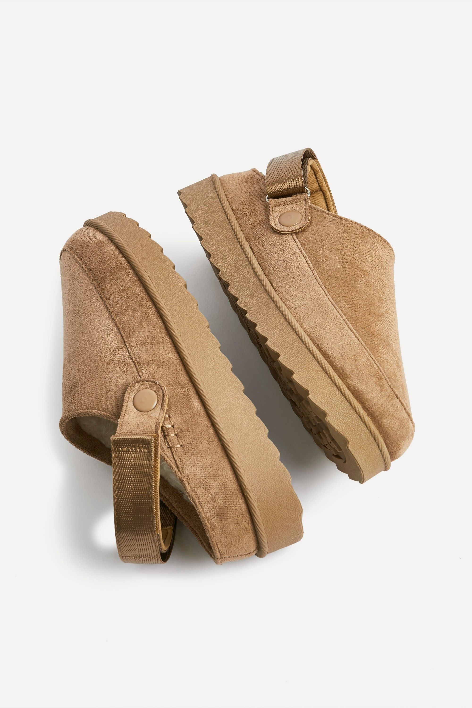 Linzi Teddy Chestnut Slip-On Slingback Clog image 5