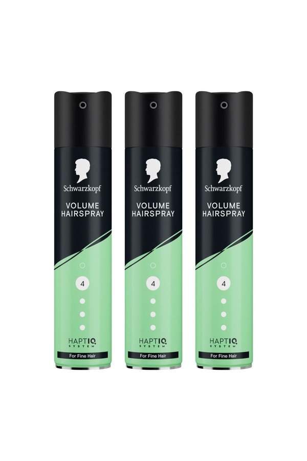Schwarzkopf 'Hair Spray' Volume HL4, 250ml, 3 Pack
