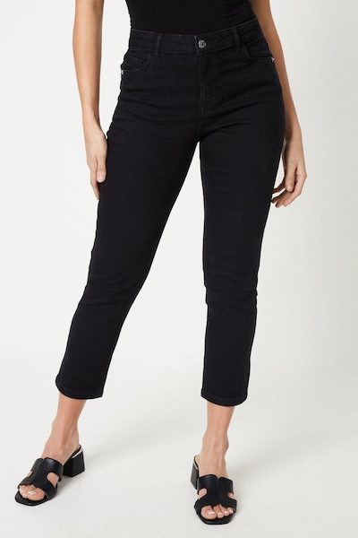 Dorothy Perkins Petite Comfort Stretch Slim Jeans Black
