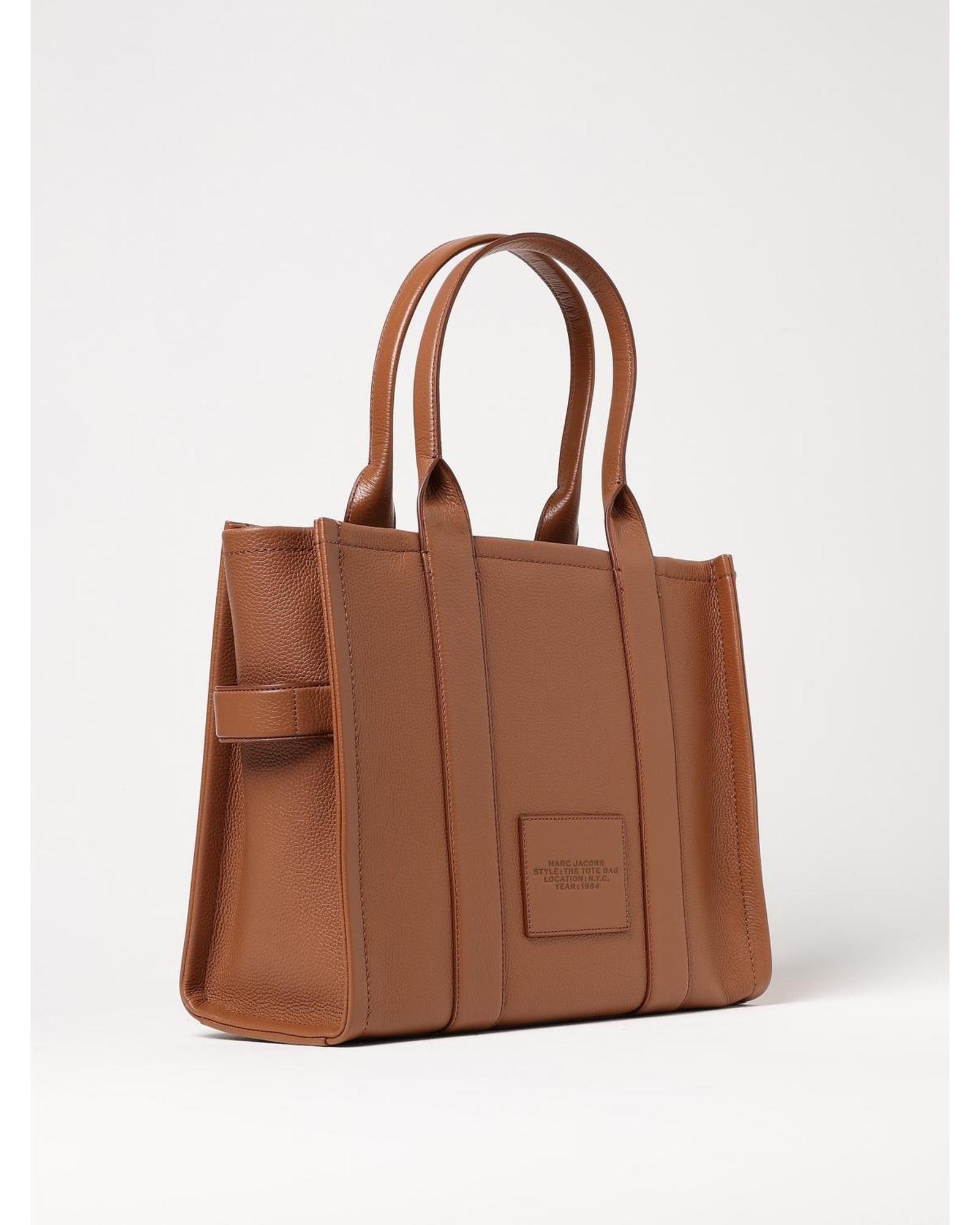 Marc Jacobs The Tote Bag Leather Tote Wo - Brown image 2