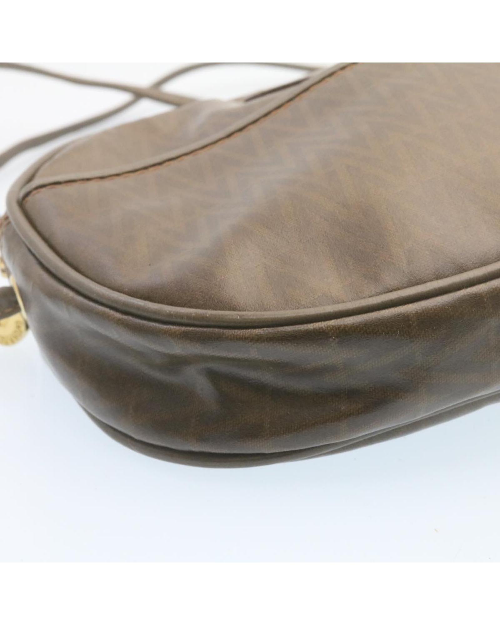 Valentino Preloved Round Leather Crossbody Bag Wo - Brown Shoulder Bags image 9