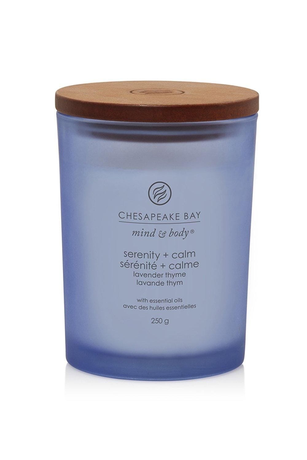 Chesapeake Bay Serenity + Calm Medium Candle Purple image 1