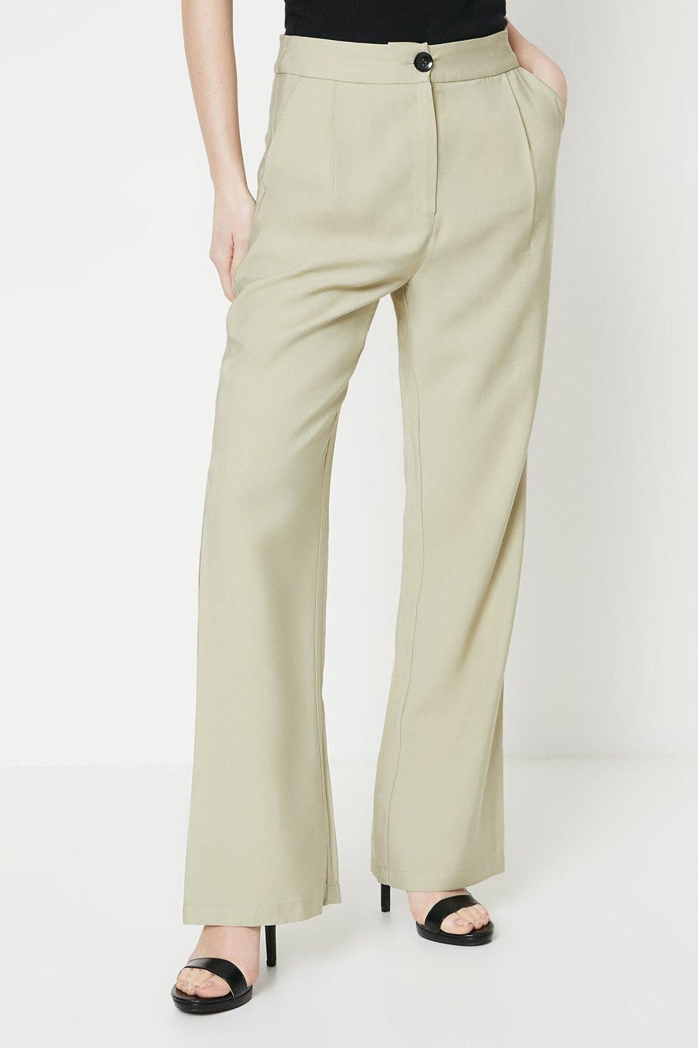 Dorothy Perkins Straight Leg Trouser Sage image 2
